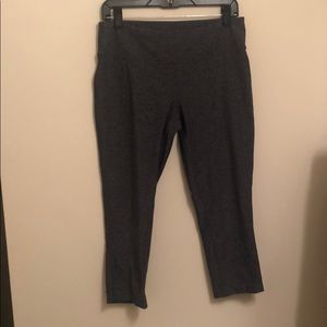 Grey Crop Leggings